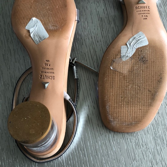 Schutz traspatent block sandals size 7.5 - Picture 9 of 13